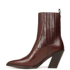 NEW! Sam Edelman Mandey Leather Western Angled Boot
